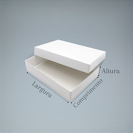 Caixa Tampa Solta - Altura 4cm