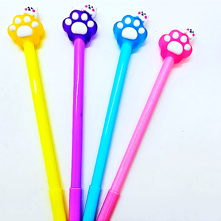 Caneta Gatinho - Diversas Cores