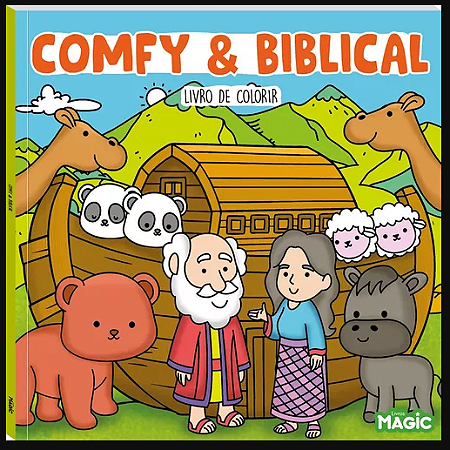 Livro de Colorir - Comfy & Biblical