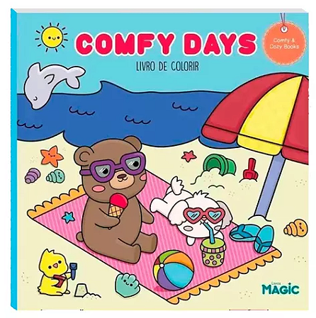 Livro De Colorir Comfy Days Bobbie Goods