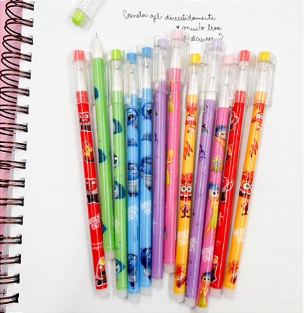 Caneta Gel Divertidamente 0.5mm Preta