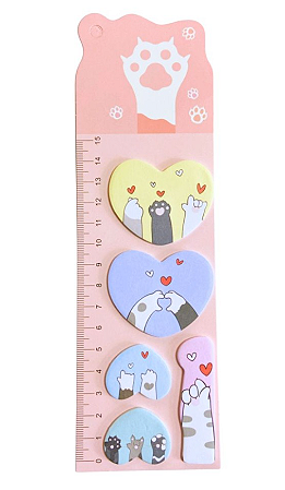 Bloco de Anotacoes Flag Pets Patinhas 22x7