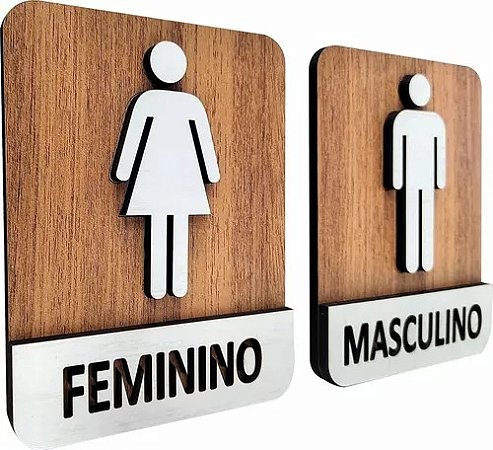 Placa de Identificação de Porta