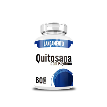 Quitosana Com Psyllium 60 Capsulas 500Mg E.P.A Naturais
