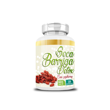 Seca Barriga Detox C/Goji Berry 60 Capsulas 500Mg E.P.A Naturais