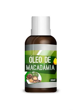 Óleo de Macadamia Vegetal 30ml E.P.A Naturais