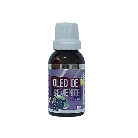 Óleo De Semente De Uva Vegetal 30ml E.P.A Naturais