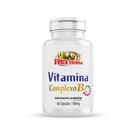 Vitamina Complexo B 100 Capsulas 250Mg Rei Terra