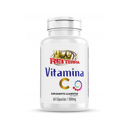 Vitamina C 60 Capsulas 500Mg Rei Terra