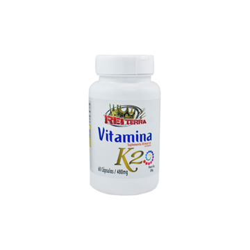 Vitamina K2 60 Capsulas 480Mg Rei Terra