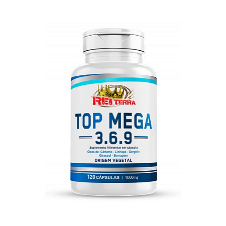 Top Mega 3.6.9 1000Mg 120 Capsulas Rei Terra