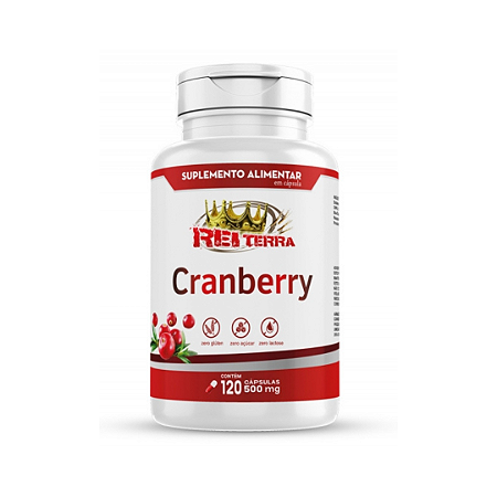 Cranberry 120 Capsulas 500Mg Rei Terra