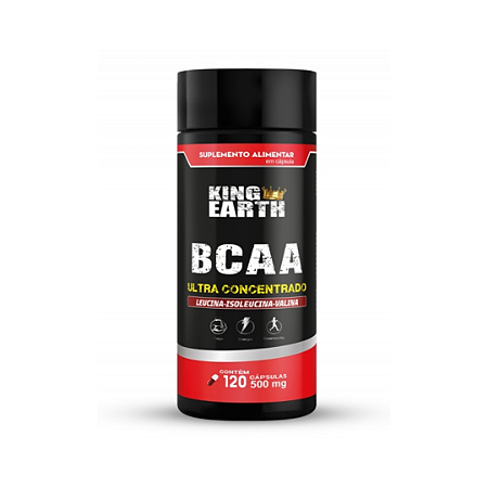 Bcaa 120 Capsulas 3000Mg Rei Terra