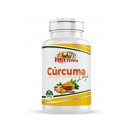 Curcuma 60 Capssulas 500Mg Rei Terra