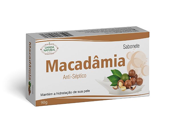 Sabonete Em Barra De Macadamia 90G Lianda Natural