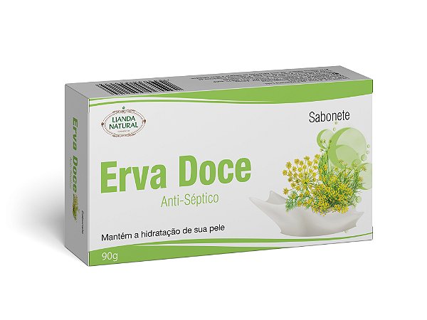 Sabonete Em Barra De Erva Doce 90G Lianda Natural