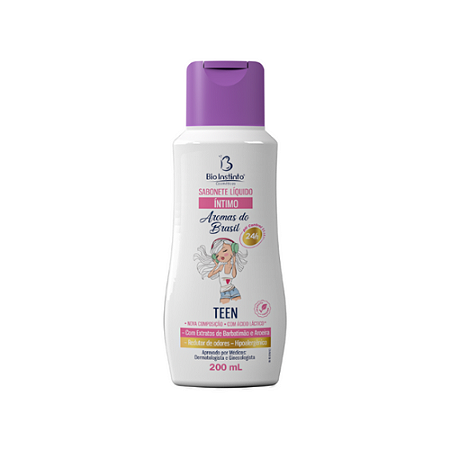Sabonete Liquido Intimo Teen 200Ml Bio Intinto