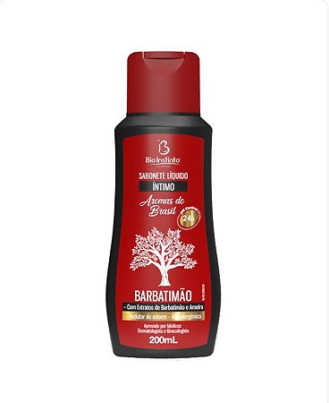Sabonete Liquido Intimo De Barbatimão 200Ml Bio Instinto