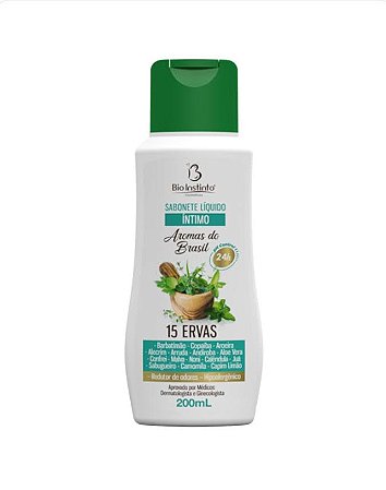 Sabonete Liquido Intimo 15 Ervas 200Ml Bio Instinto