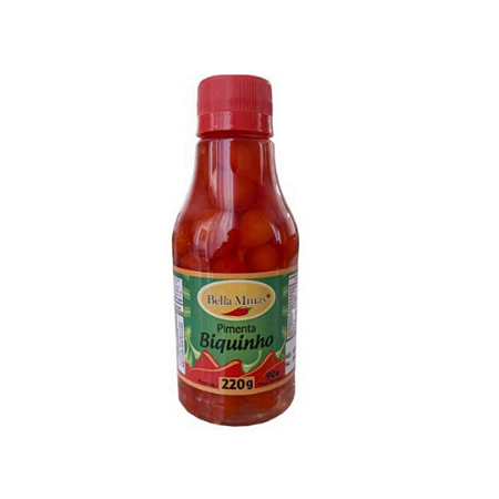 Pimenta Biquinho Vermelha 220G Bella Minas