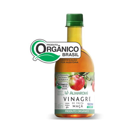 Vinagre De Maça Orgânico 400Ml Almaromi