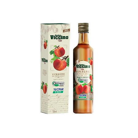 Vinagre De Maça Organico 500Ml Senhor Viccino