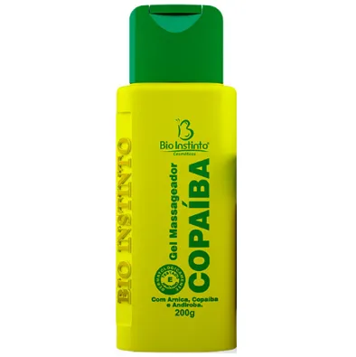 Gel Massageador Copaíba 200G Bio Instinto