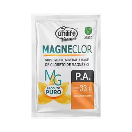 Cloreto De Magnésio P.A. 33G Unilife