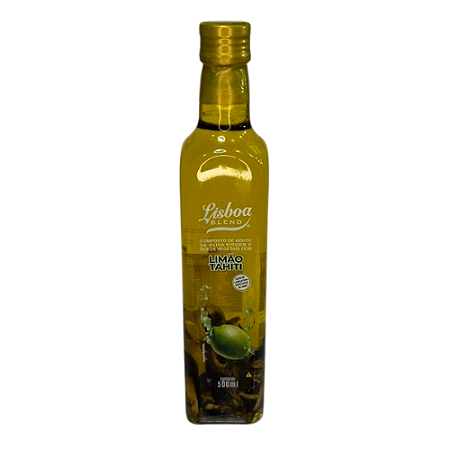 Azeite Lisboa Blend Com Limao Tahiti 500ml Azeite Lisboa