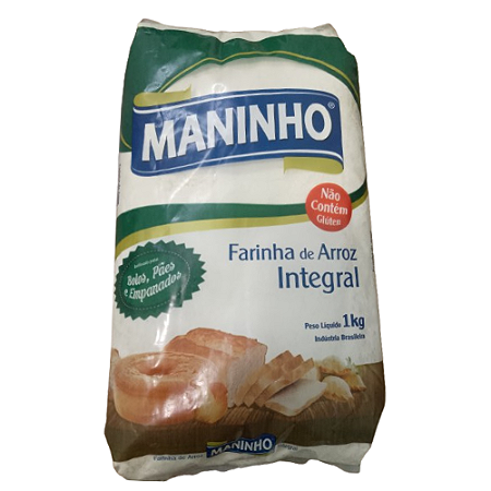 Farinha De Arroz Integral Maninho