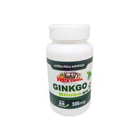Ginkgo Biloba 60 Capsulas 500Mg Rei Terra