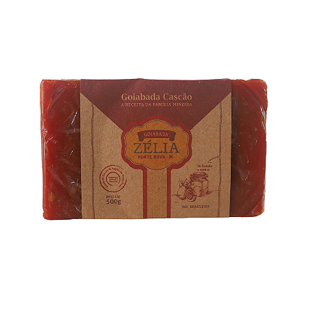 Goiabada Cascão Em Barra 500G Zélia