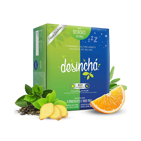 Chá Desincha Misto 60 Saches