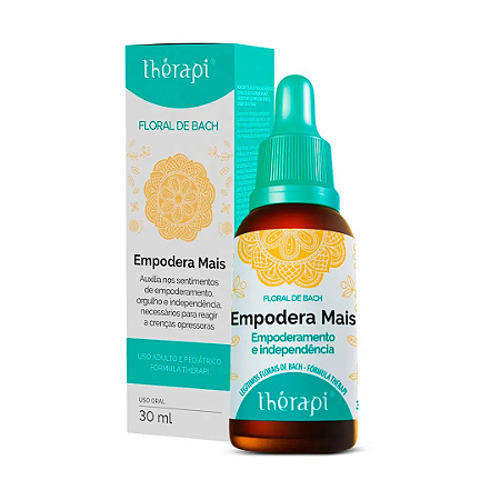 Floral De Bach Empodera Mais 30ml Floral Therapi