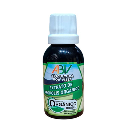 Extrato De Propolis Orgânico 30Ml Abv