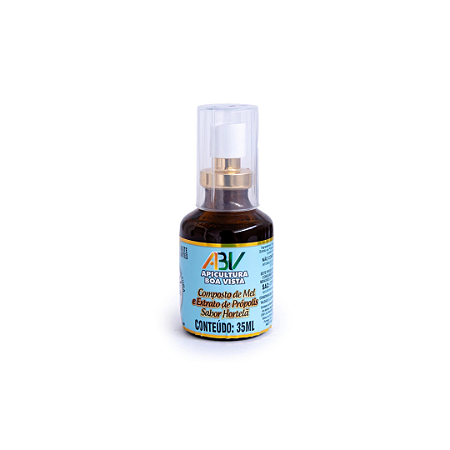 Composto Extrato De Própolis Mel e Hortelã Spray 30Ml Abv