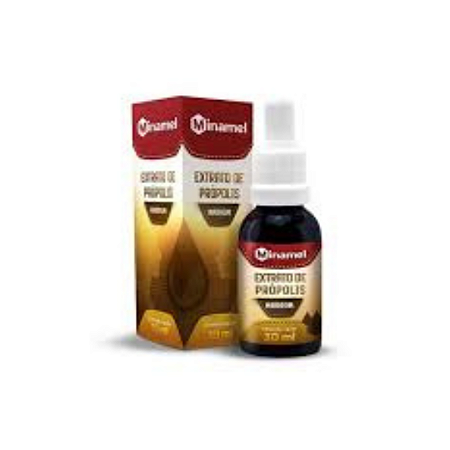 Extrato De Propolis Marrom 30Ml Minamel