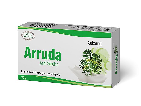 Sabonete Em Barra De Arruda 90G Lianda Natural