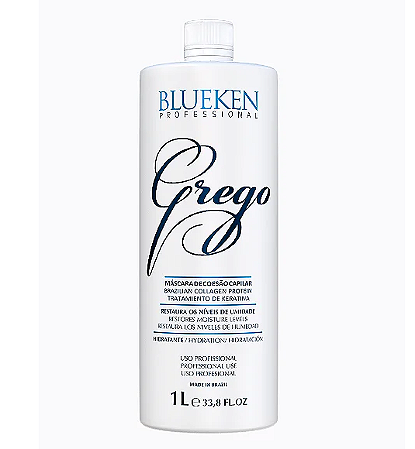 Escova Progressiva Gloss Grego Blueken 1Litro