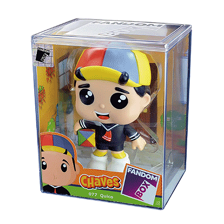 Fandom Box Quico Turma do Chaves 10cm Vinil Original
