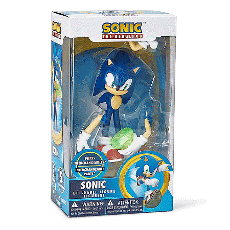 Boneco Sonic Action Figure Sonic The Headgehog