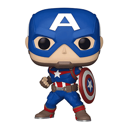 Funko Pop Capitão América 1419 Marvel New Classics