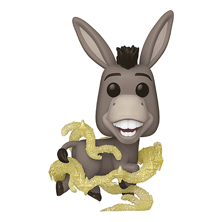 Funko Pop Burro 1598 Shrek DreanWorks Versão Glitter