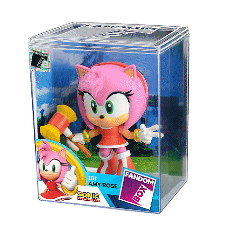 Fandom Box Amy Turma do Sonic 10cm