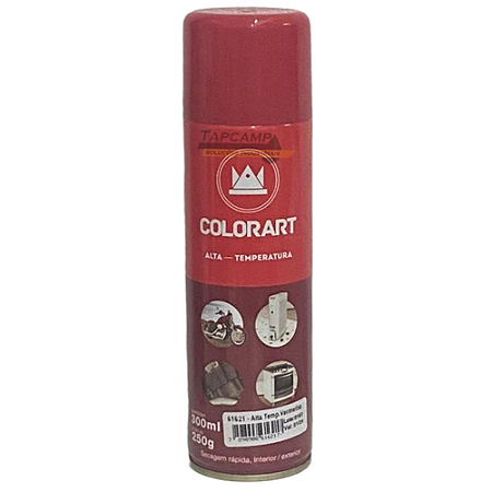 TINTA ALTA TEMPERATURA VERMELHO COLORART 300ML
