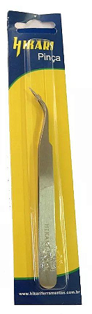 PINCA CURVA Aço Inox Antimagnetico Ponta CURVA HK-15 HIKARI