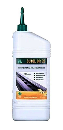 SUTOL BR 32 500ML - OLEO ANTIGOTA PARA GUIAS E BARRAMENTOS BIOLUB