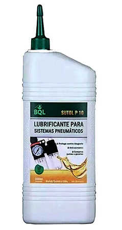SUTOL P10  - LUBRIFICANTE PARA SISTEMAS PNEUMATICO 500ML BIOLUB