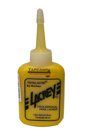 TINTA LACRE AMARELO 40 mL MARKEY