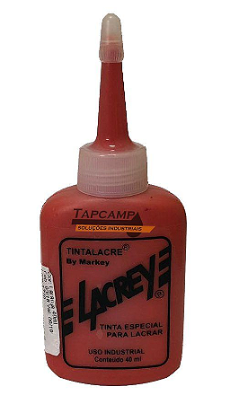 TINTA LACRE LARANJA 40 mL MARKEY